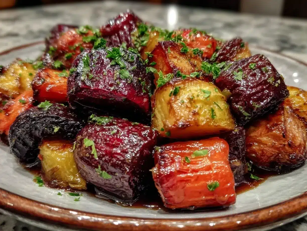 Meal Prep Fall Maple Roasted Veggies: Make It Once, Eat 4 Times 4 Meal Prep Fall Maple Roasted Veggies preparation steps