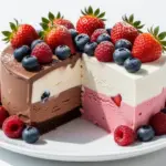 Neapolitan ice cream cake - featured image