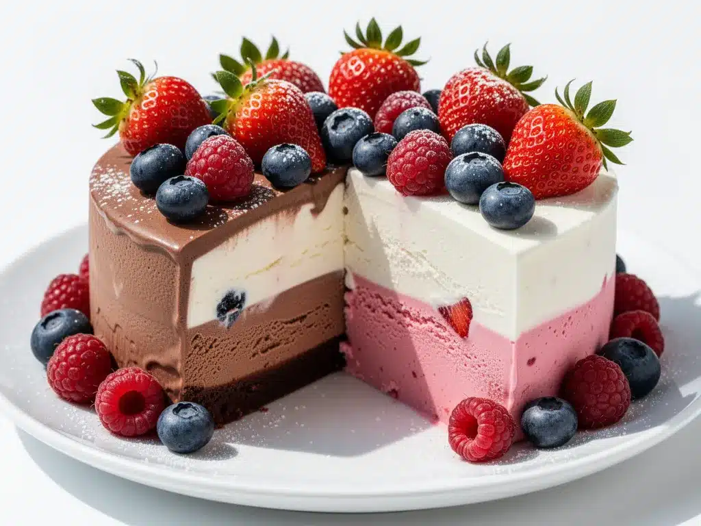 Neapolitan Ice Cream Cake: Easy Summer Dessert 4 Neapolitan ice cream cake preparation steps