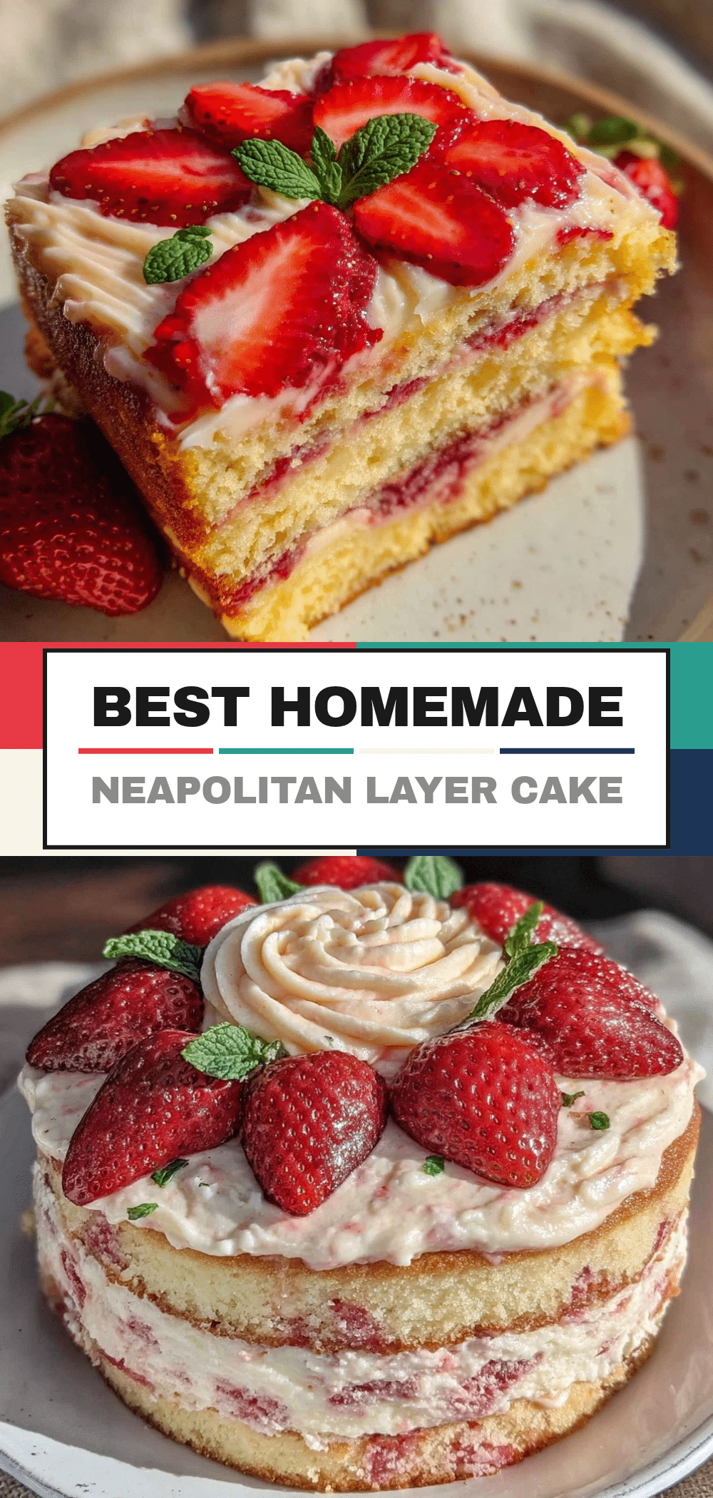 Best Homemade Neapolitan Layer Cake: Easy, Fuel-Friendly Treat 5 Neapolitan Layer Cake recipe