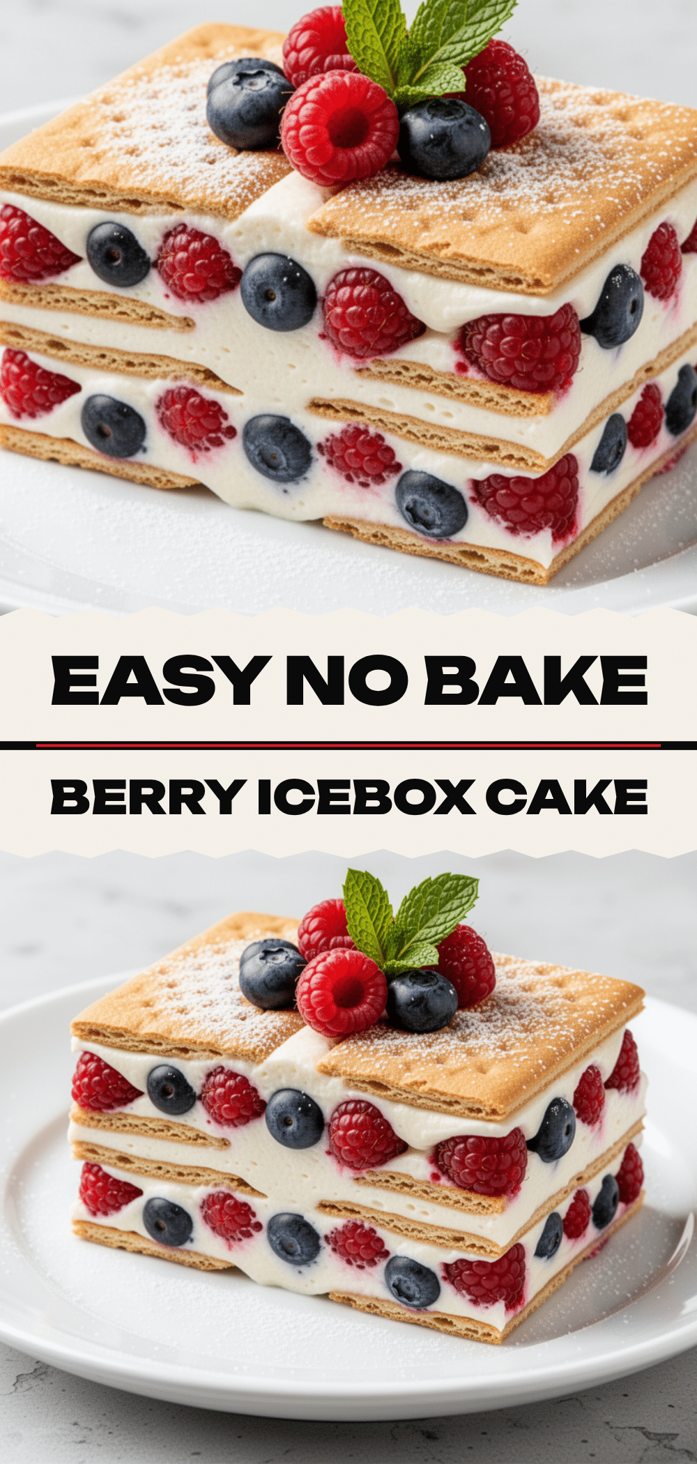 No Bake Berry Icebox Cake: 5-Step Easy Summer Dessert 5 no bake berry icebox cake recipe