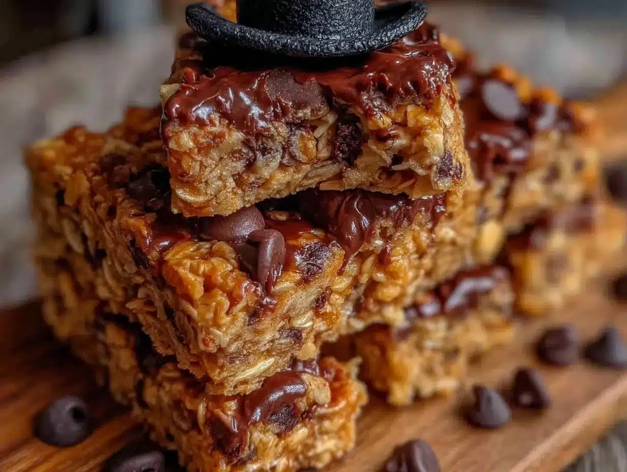 No-Bake Chocolate Chip Granola Bars: Easy Back-to-School Snack 4 no-bake chocolate chip granola bars preparation steps