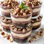 No-Bake Nutella Cheesecake Cups - featured image