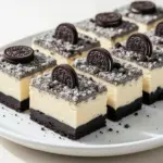 No-Bake Oreo Cheesecake Bars - featured image