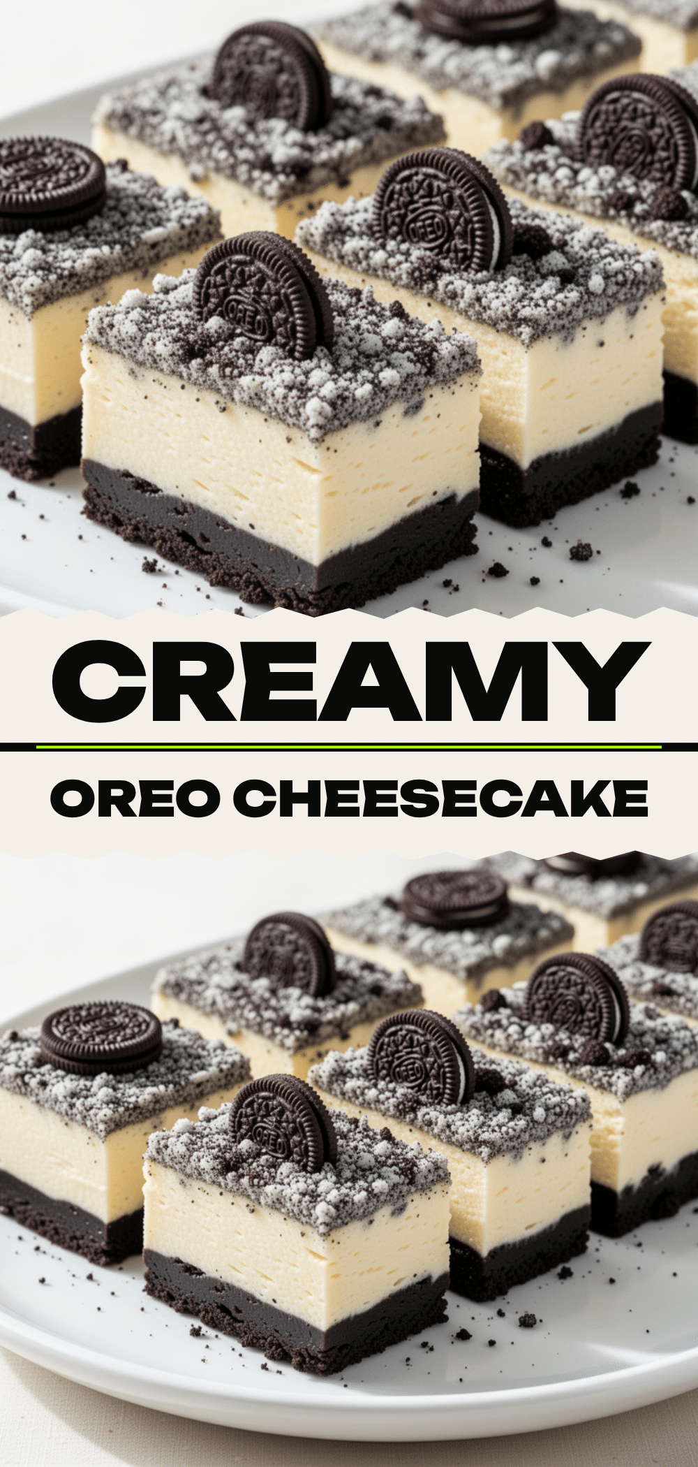 No-Bake Oreo Cheesecake Bars: Best Easy Summer Dessert 5 No-Bake Oreo Cheesecake Bars recipe