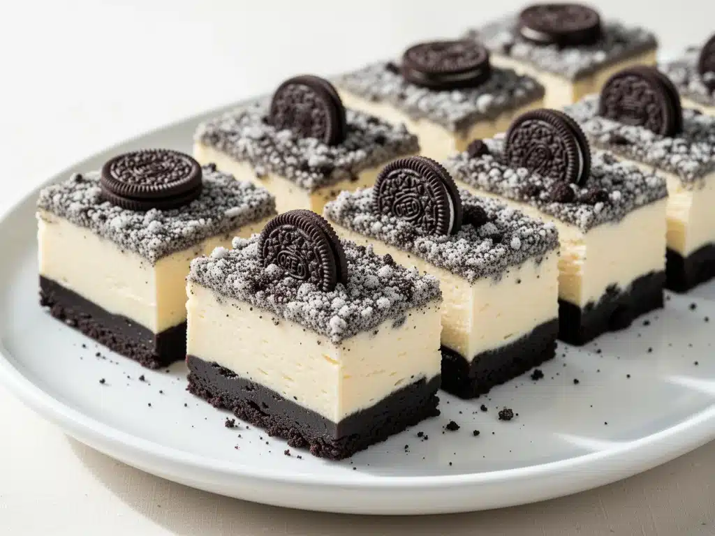 Home 7 No-Bake Oreo Cheesecake Bars - featured image