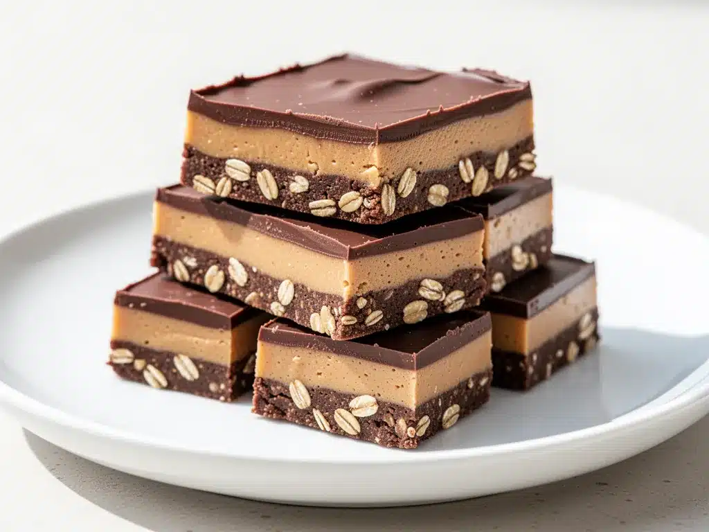 No-Bake Peanut Butter Chocolate Bars: Easy 10-Minute Snack 4 no-bake peanut butter chocolate bars preparation steps