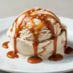 no-churn salted caramel ice cream - featured image