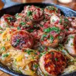 Oktoberfest Bratwurst Skillet - featured image
