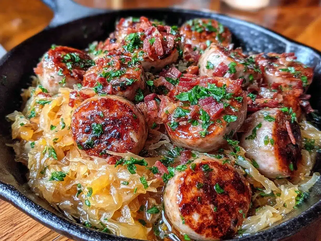 Home 2 Oktoberfest Bratwurst Skillet - featured image
