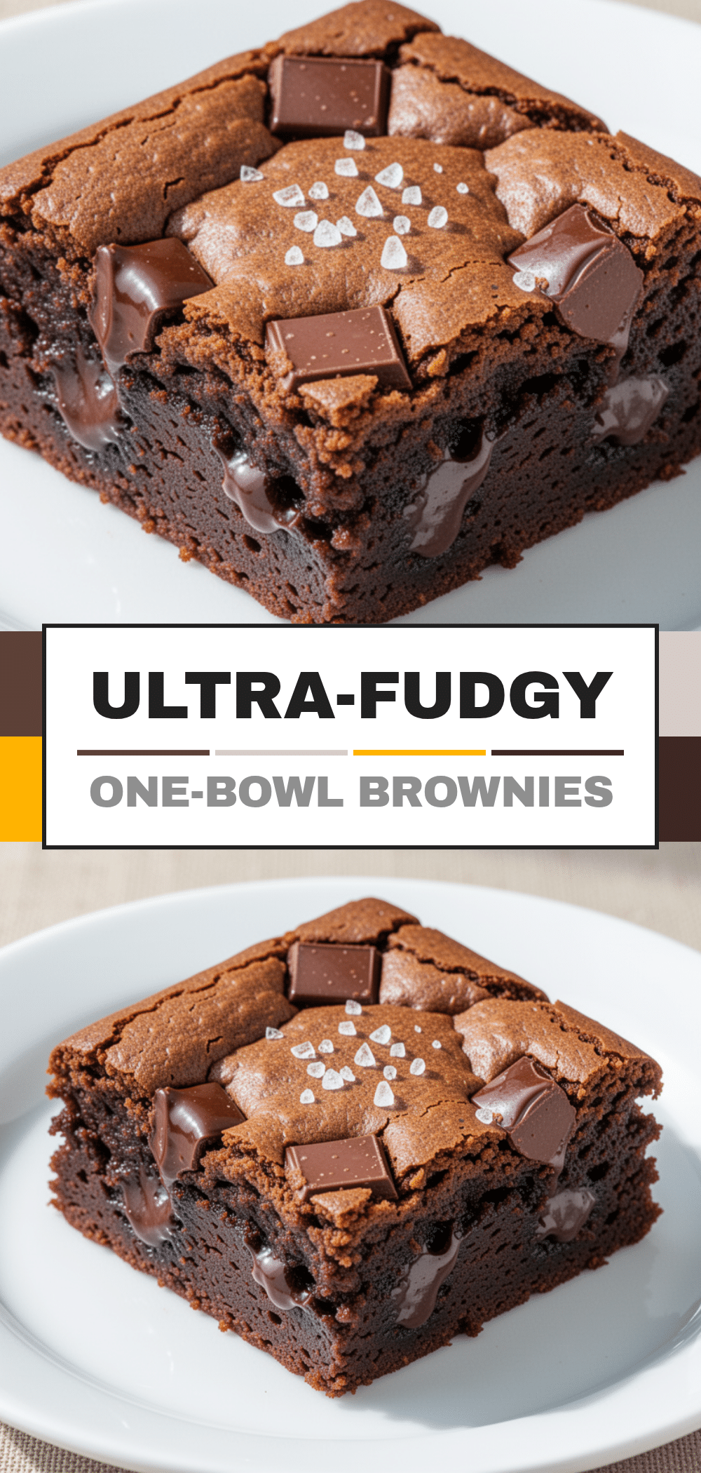 Ultra-Fudgy One-Bowl Brownies: Best Easy Dessert 5 one-bowl brownies recipe