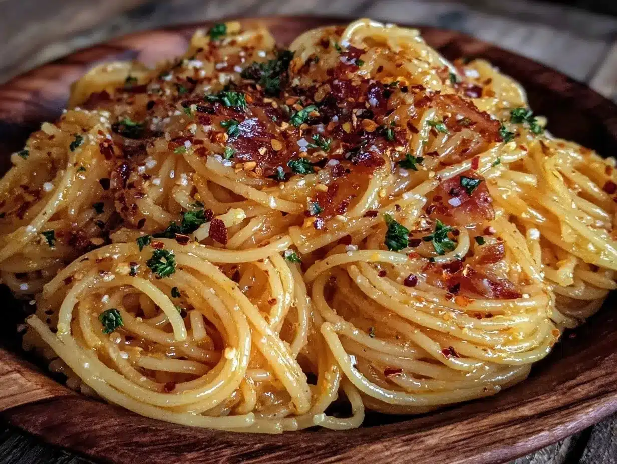 Easy Pasta Aglio e Olio: 5-Ingredient Beginner Dinner 4 pasta aglio e olio preparation steps