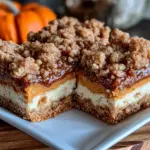 pumpkin cheesecake bars - featured image