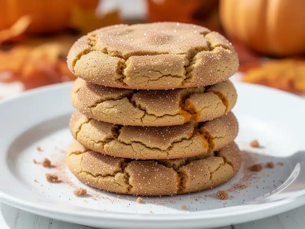 Pumpkin Spice Snickerdoodle Cookies: 5-Step Easy Fall Bake 4 pumpkin spice snickerdoodle cookies preparation steps