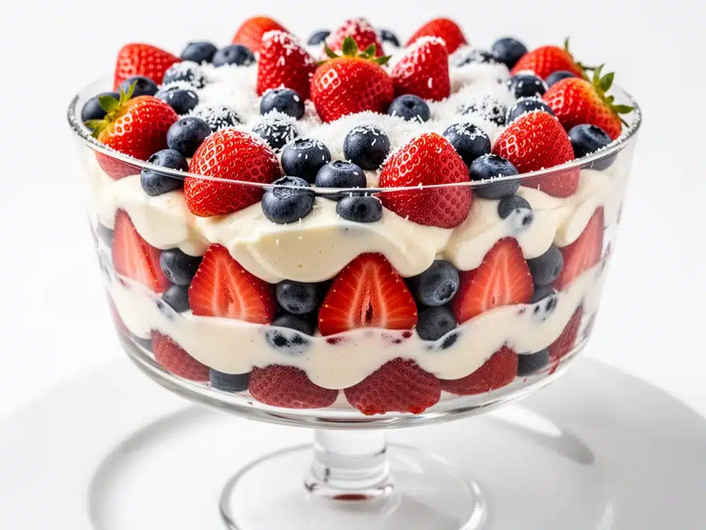 Home 3 Red White and Blue Berry Trifle - featured image