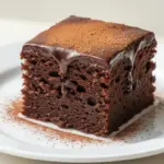 rich chocolate fudge cake - featured image