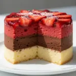 Rich Neapolitan Layer Cake - featured image