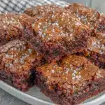small batch fudgy brownies - featured image