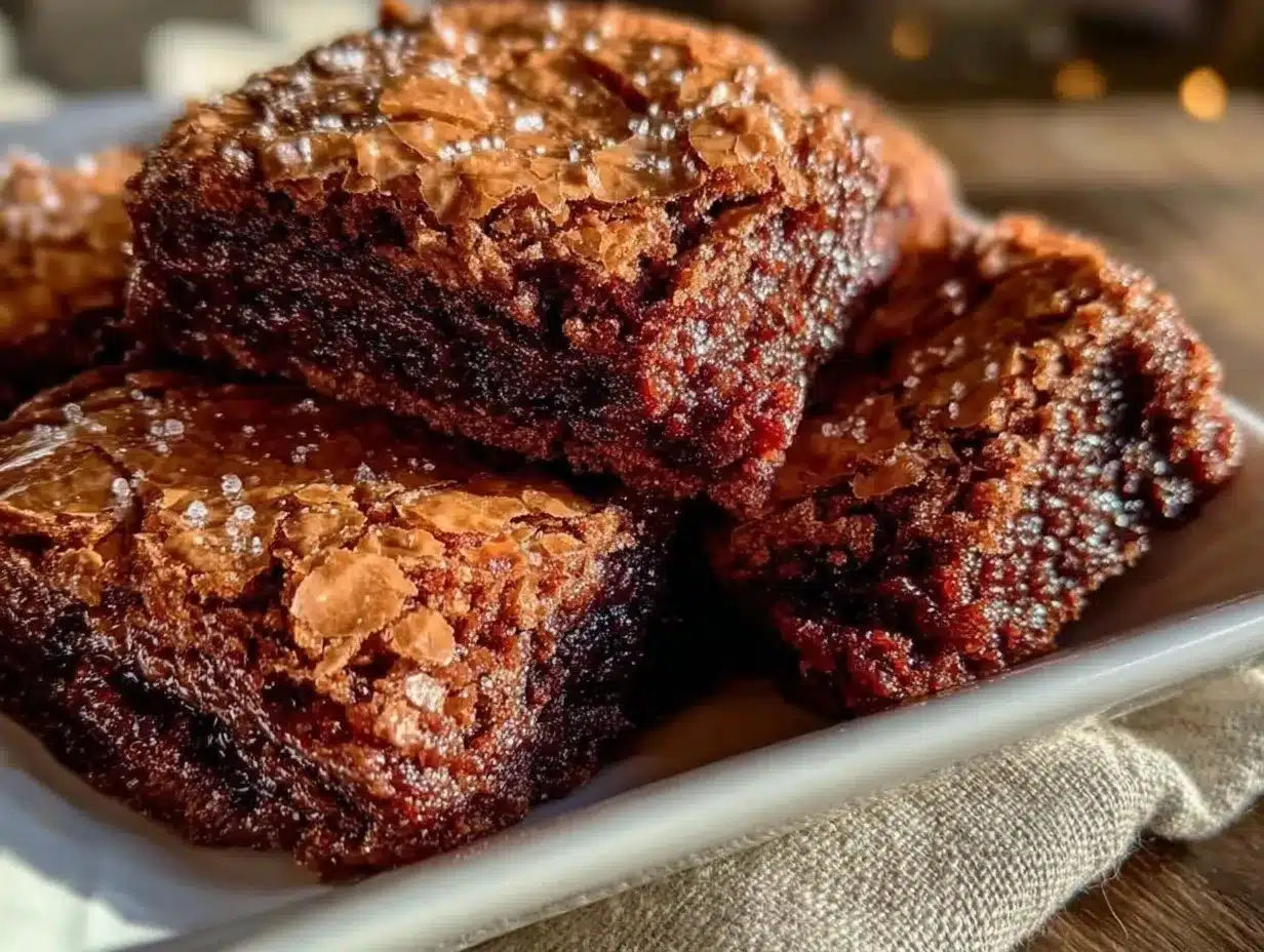 Small Batch Fudgy Brownies: Easy One-Bowl Recipe for 1 4 small batch fudgy brownies preparation steps