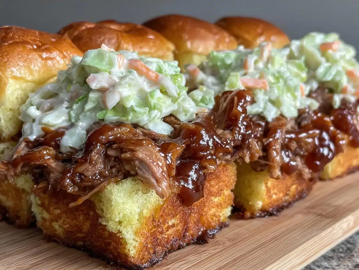 Home 1 Smoked BBQ Pulled Pork Sliders - featured image