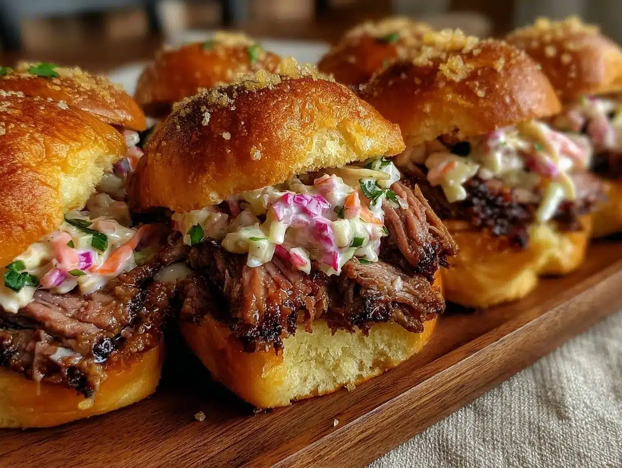 Home 1 smoked brisket sliders - featured image