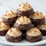 soft coconut macaroons - featured image