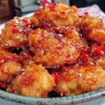 Sticky Honey Sriracha Chicken Bites - featured image