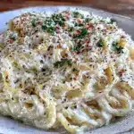 Ultra-Creamy No Flour Garlic Alfredo for Two - featured image