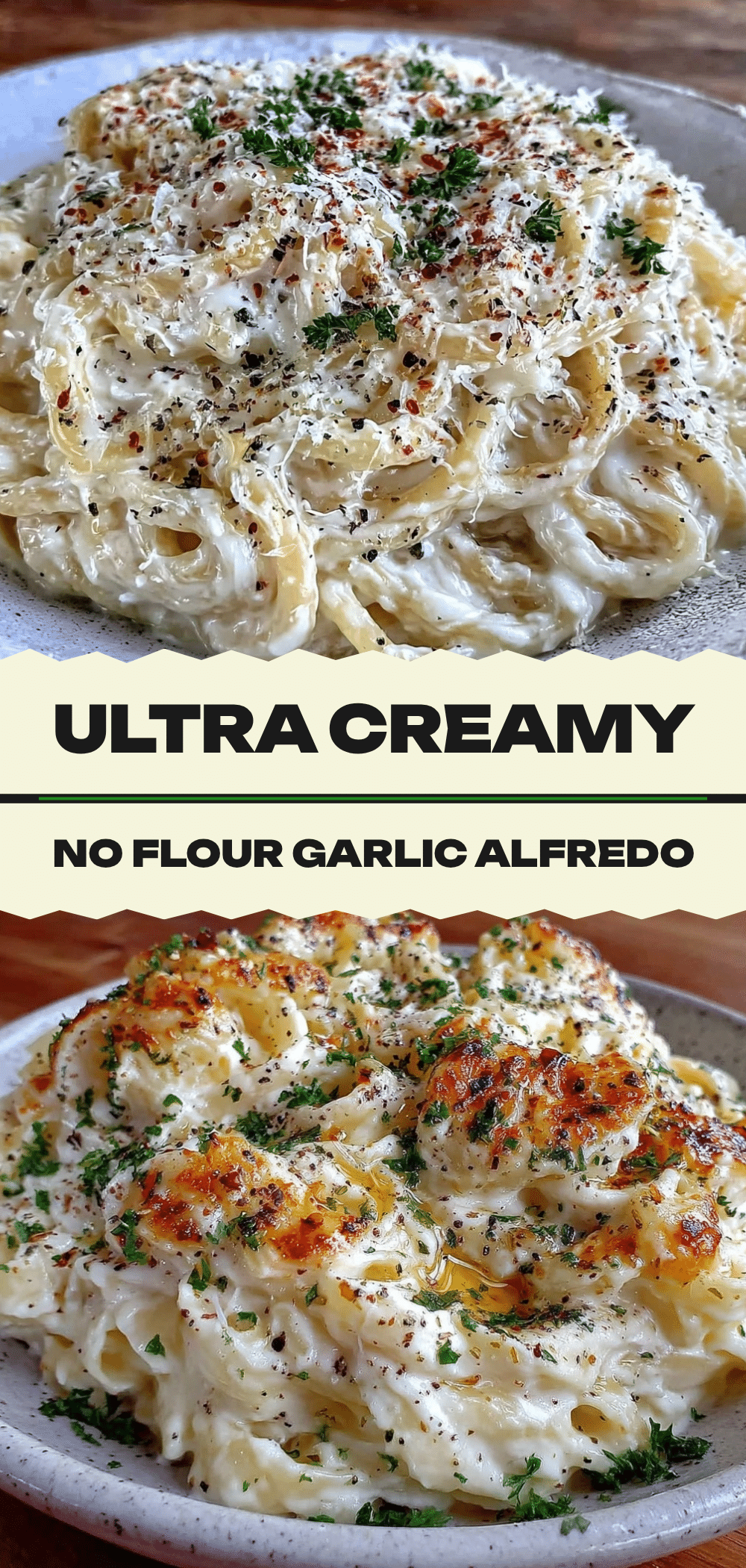 Ultra-Creamy No Flour Garlic Alfredo for Two 5 Ultra-Creamy No Flour Garlic Alfredo for Two recipe