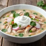 white chicken chili - featured image
